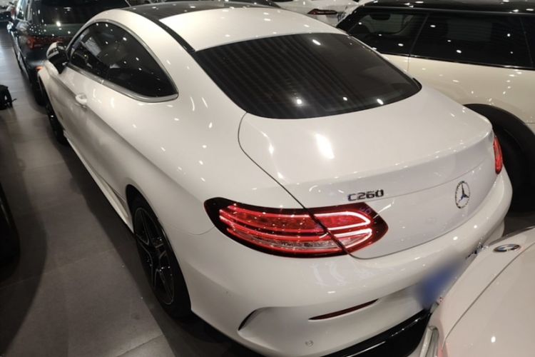 Used Mercedes-Benz C-Class 2021 C 260 Coupe Exterior 2