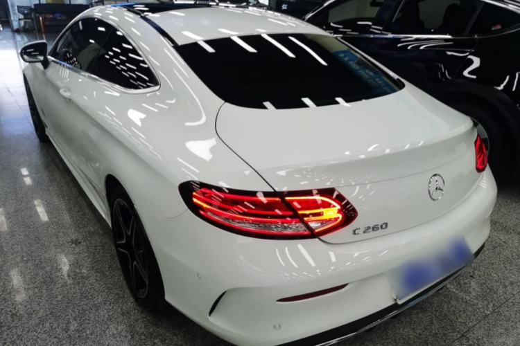 Used Mercedes-Benz C-Class 2021 C 260 Coupe Exterior 2