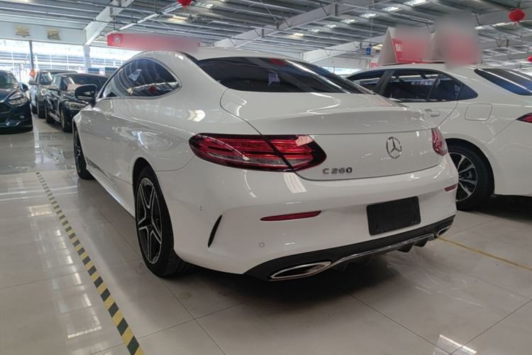 Used Mercedes-Benz C-Class 2021 C 260 Coupe Exterior 2