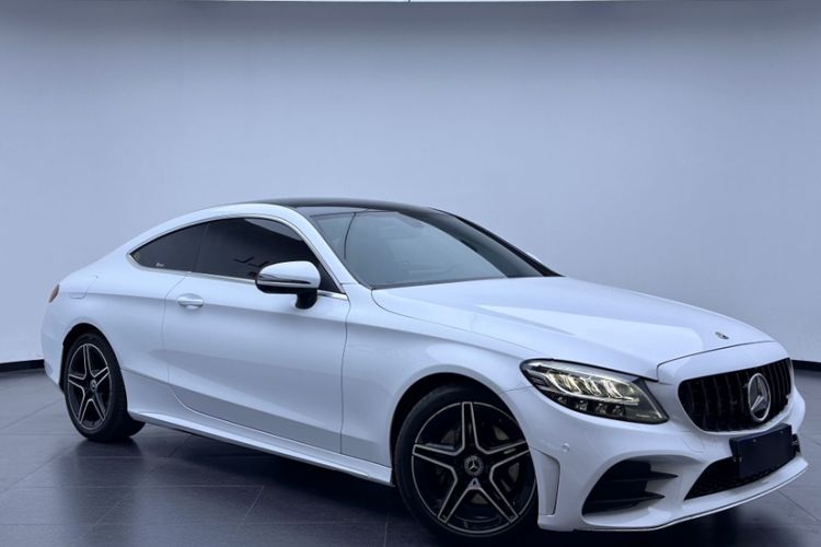 Used Mercedes-Benz C-Class 2021 C 260 Coupe Exterior 2