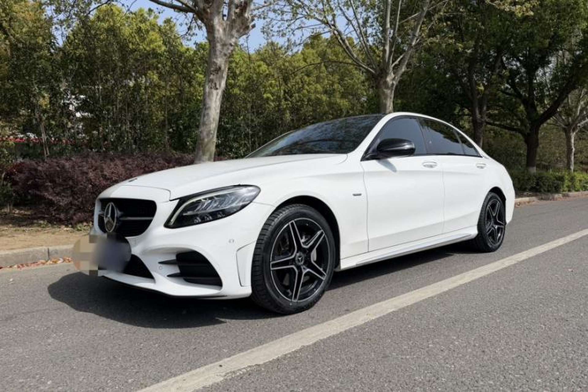 Used Mercedes-Benz C-Class 2021 C 260 L Sport Edition Star Collection Front Left 45 Deg