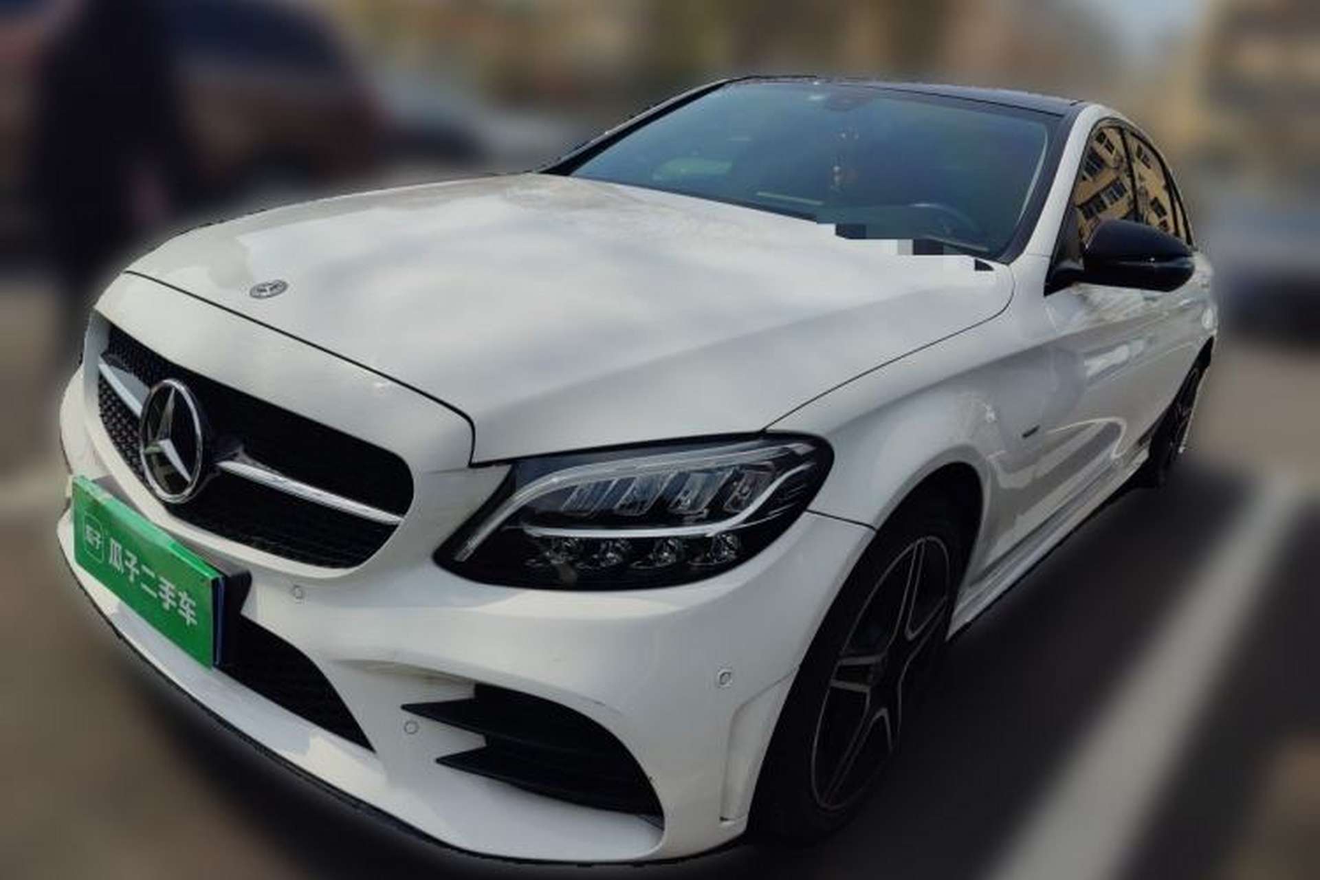 Used Mercedes-Benz C-Class 2021 C 260 L Sport Edition Star Collection Front Left 45 Deg