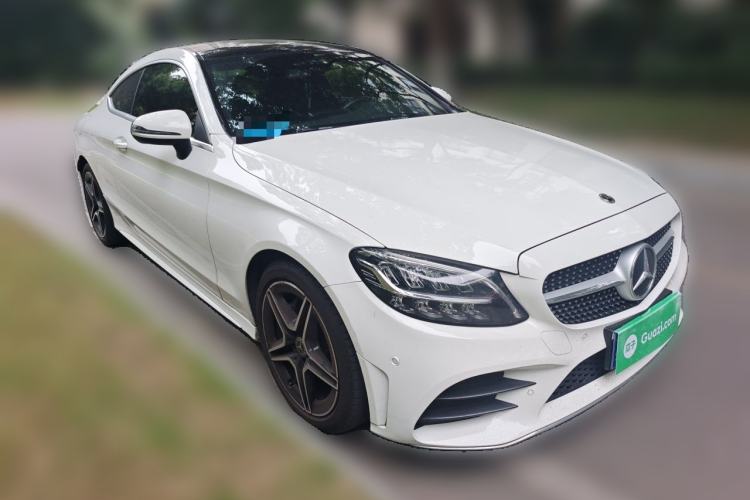 Used Mercedes-Benz C-Class 2021 C 260 Coupe Front Right 45 Deg