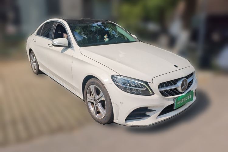 Used Mercedes-Benz C-Class 2021 C 260 L Sport Edition Front Right 45 Deg