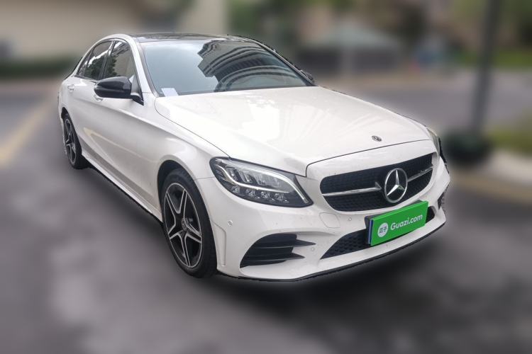 Used Mercedes-Benz C-Class 2021 C 260 L Sport Edition Star Collection Front Right 45 Deg