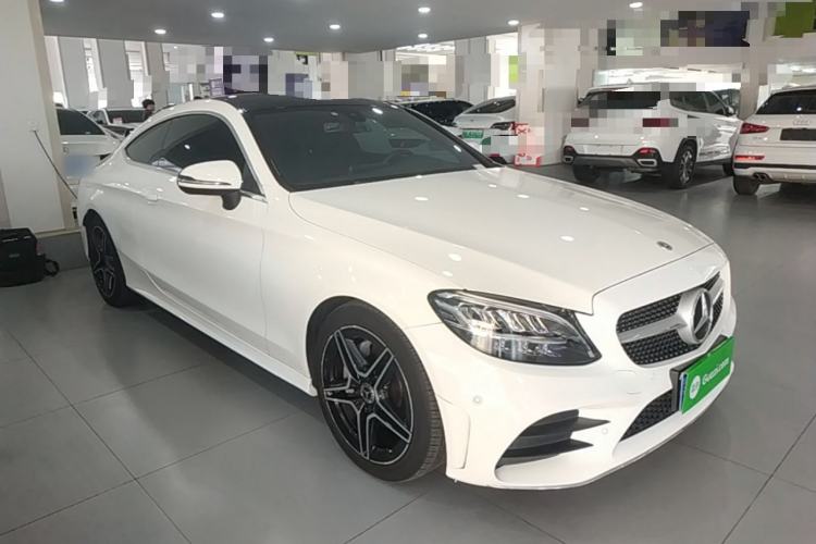 Used Mercedes-Benz C-Class 2021 C 260 Coupe Front Right 45 Deg
