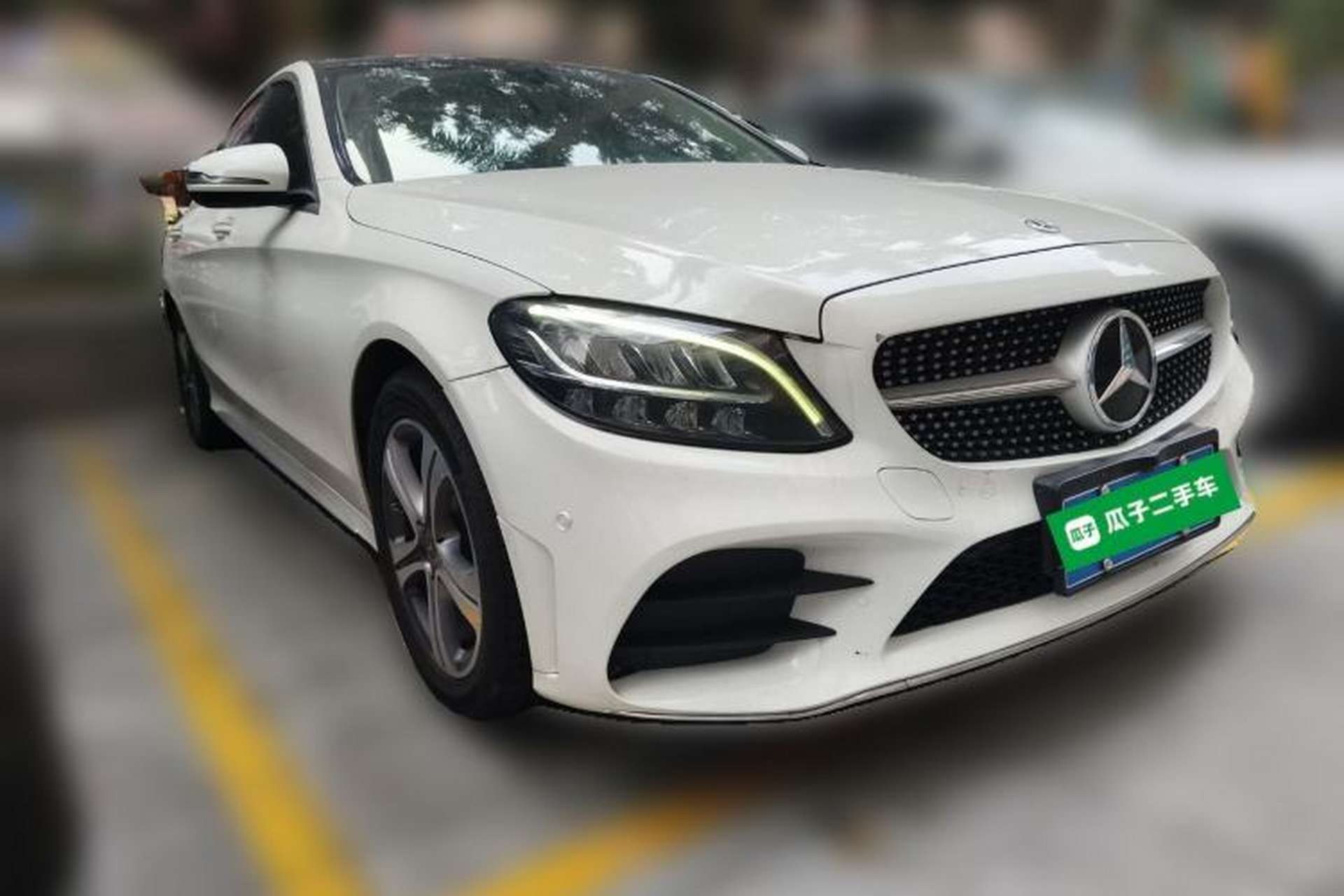 Used Mercedes-Benz C-Class 2021 C 260 L Sport Edition Front Right 45 Deg