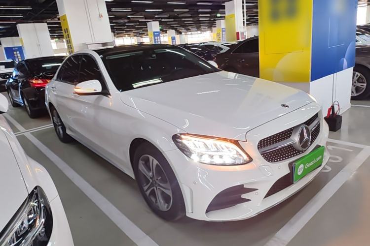 Used Mercedes-Benz C-Class 2021 C 260 L Sport Edition Front Right 45 Deg