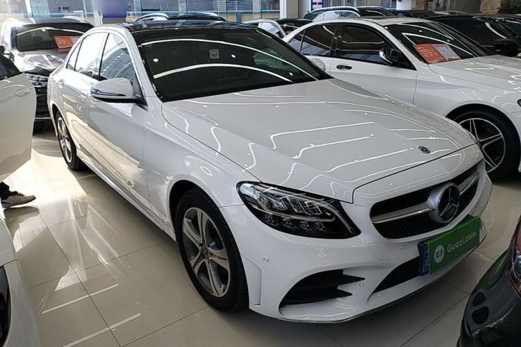 Used Mercedes-Benz C-Class 2021 C 260 L Sport Edition Front Right 45 Deg