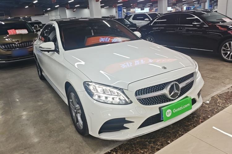 Used Mercedes-Benz C-Class 2021 C 260 L Sport Edition Front Right 45 Deg