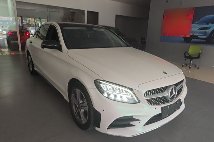 Used Mercedes-Benz C-Class 2021 C 260 L Sport Edition Front Right 45 Deg