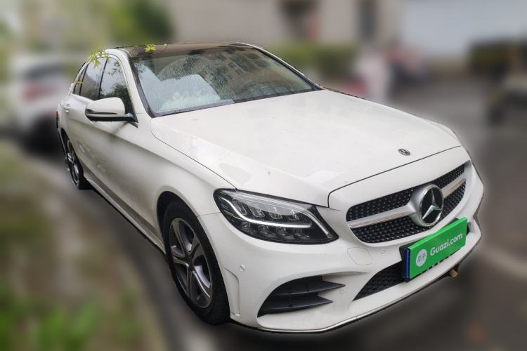 Used Mercedes-Benz C-Class 2021 C 260 L Sport Edition Front Right 45 Deg