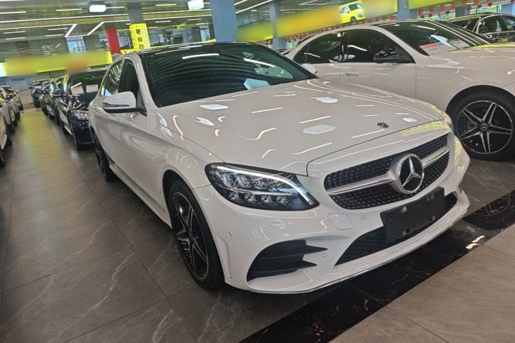 Used Mercedes-Benz C-Class 2021 C 260 L Sport Edition Front Right 45 Deg