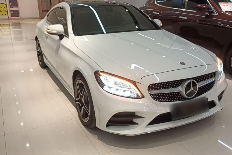 Used Mercedes-Benz C-Class 2021 C 260 Coupe Front Right 45 Deg