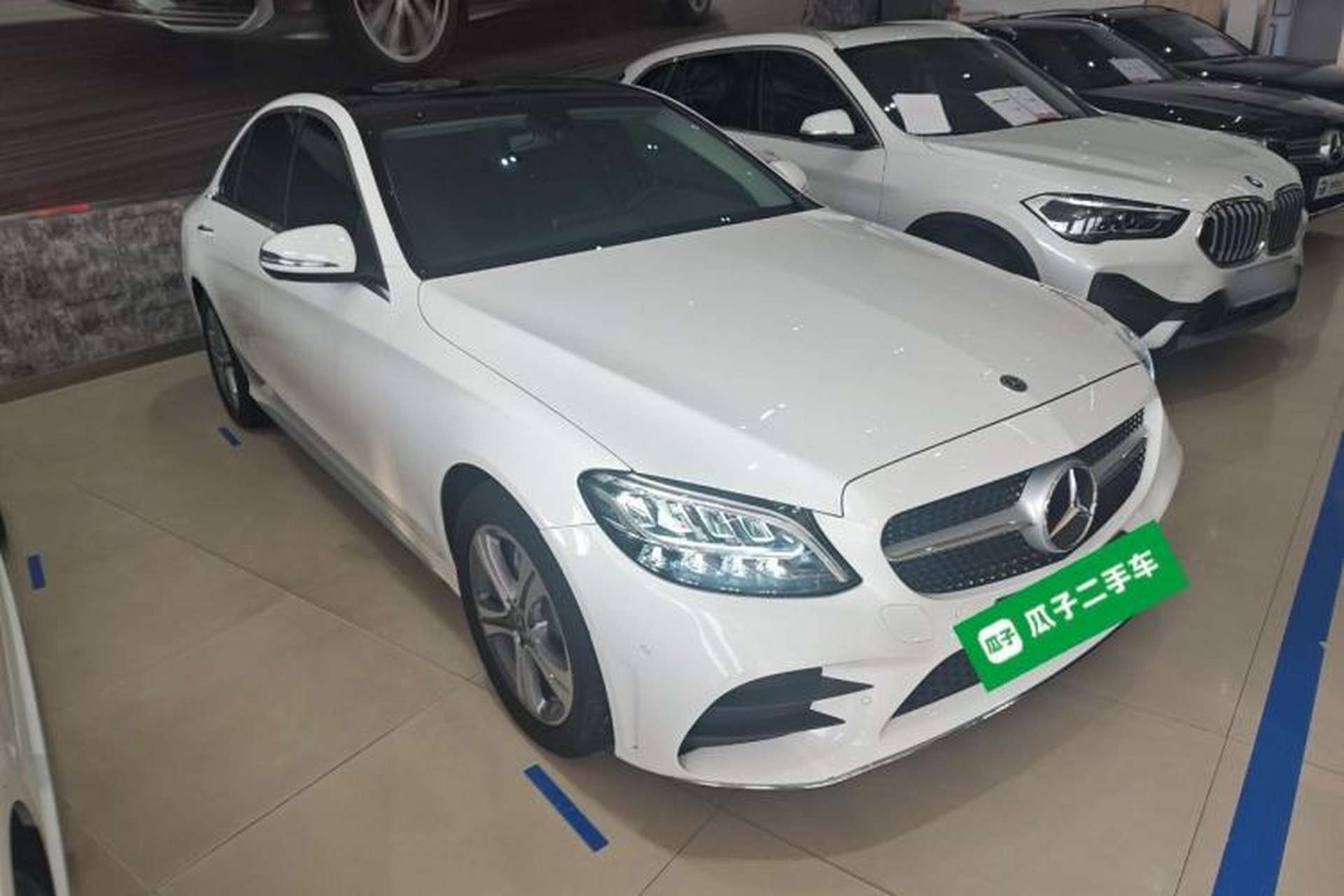 Used Mercedes-Benz C-Class 2021 C 260 L Sport Edition Front Right 45 Deg