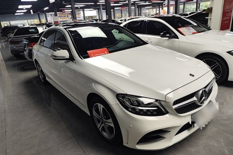 Used Mercedes-Benz C-Class 2021 C 260 L Sport Edition Front Right 45 Deg