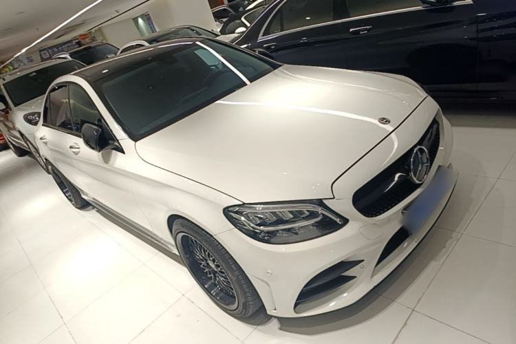Used Mercedes-Benz C-Class 2021 C 260 L Sport Edition Star Collection Front Right 45 Deg