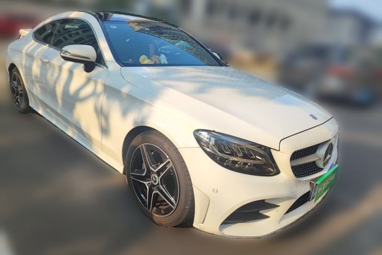 Used Mercedes-Benz C-Class 2021 C 260 Coupe Front Right 45 Deg