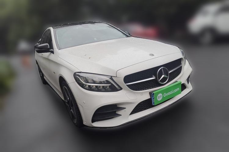 Used Mercedes-Benz C-Class 2021 C 260 L Sport Edition Front Right 45 Deg