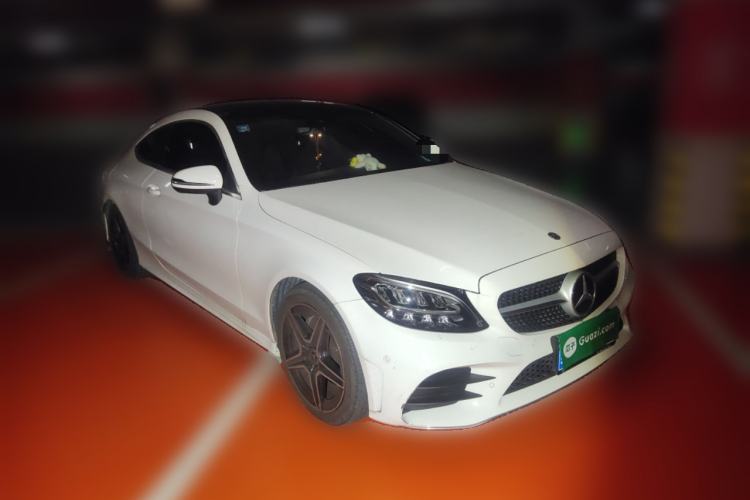 Used Mercedes-Benz C-Class 2021 C 260 Coupe Front Right 45 Deg