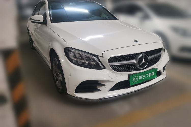 Used Mercedes-Benz C-Class 2021 C 260 L Front Right 45 Deg