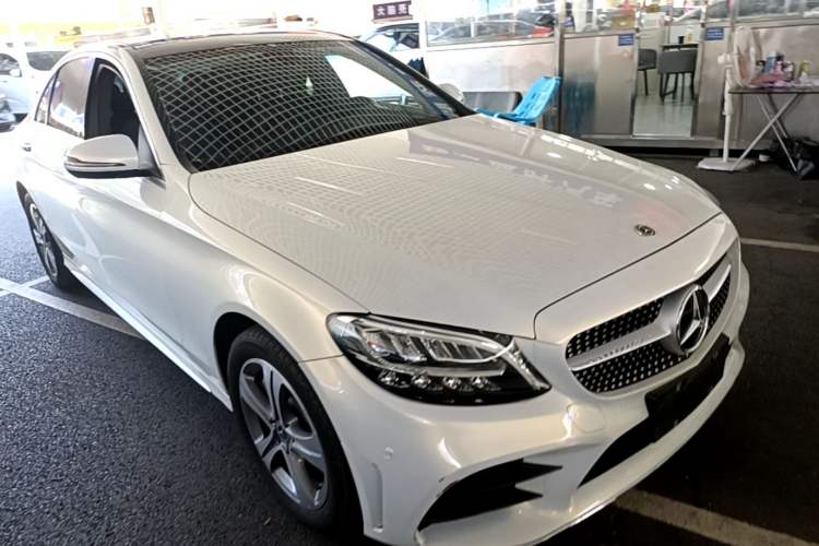 Used Mercedes-Benz C-Class 2021 C 260 L Sport Edition Front Right 45 Deg