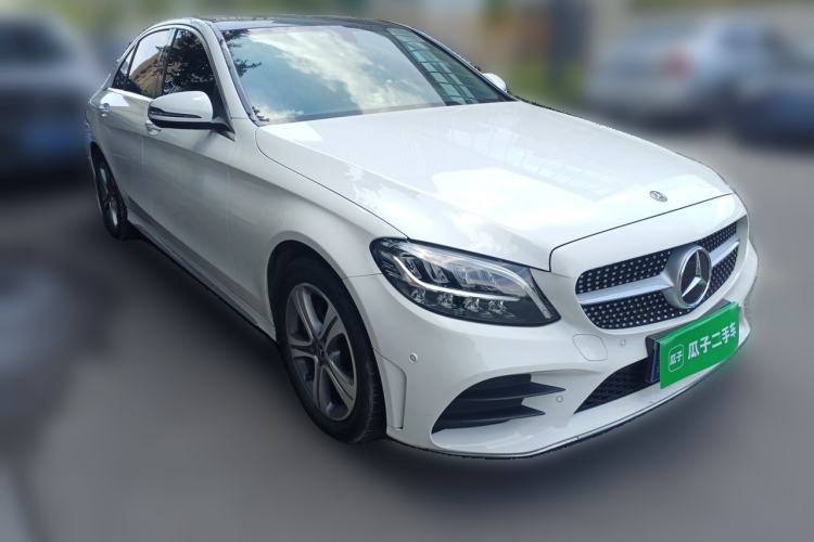 Used Mercedes-Benz C-Class 2021 C 260 L Sport Edition Front Right 45 Deg