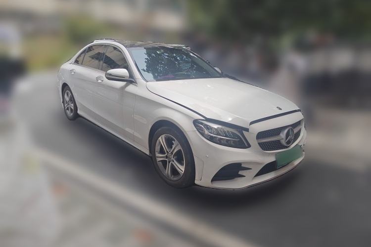 Used Mercedes-Benz C-Class 2021 C 260 L Sport Edition Front Right 45 Deg