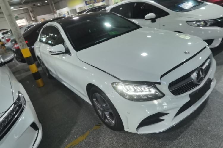 Used Mercedes-Benz C-Class 2021 C 260 L Sport Edition Front Right 45 Deg