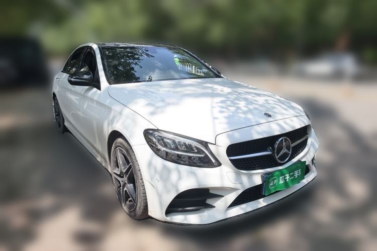 Used Mercedes-Benz C-Class 2021 C 260 L Sport Edition Star Collection Front Right 45 Deg