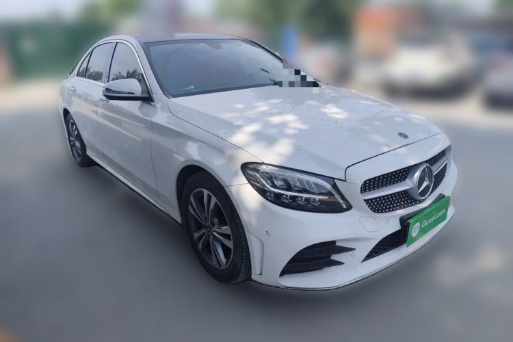 Used Mercedes-Benz C-Class 2021 C 200 L Fashion Edition Sport Version Front Right 45 Deg