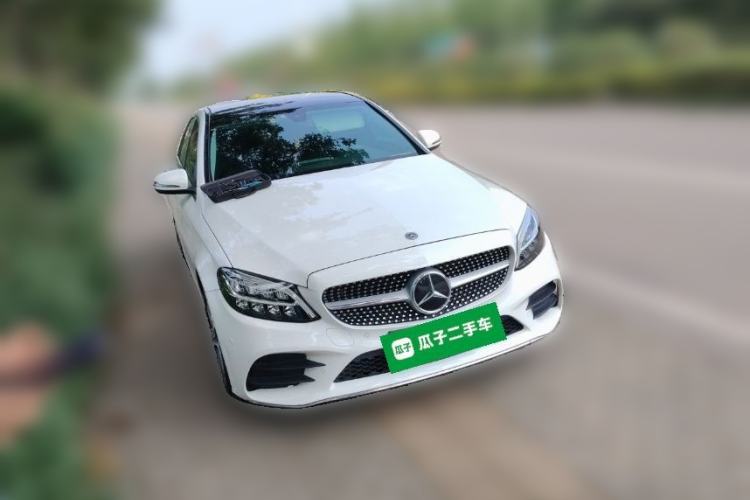 Used Mercedes-Benz C-Class 2021 C 260 L Sport Edition Front Right 45 Deg