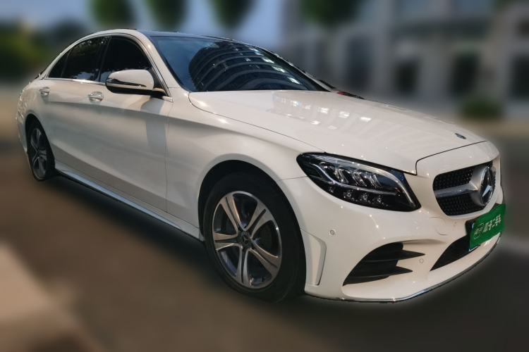 Used Mercedes-Benz C-Class 2021 C 260 L Sport Edition Front Right 45 Deg