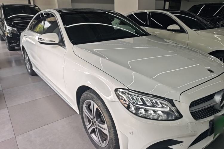 Used Mercedes-Benz C-Class 2021 C 260 L Sport Edition Front Right 45 Deg