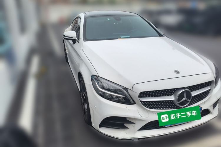 Used Mercedes-Benz C-Class 2021 C 260 Coupe Front Right 45 Deg