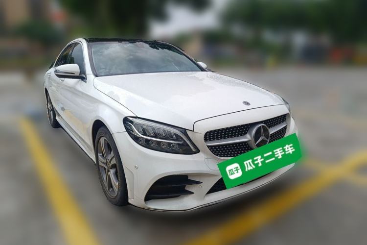 Used Mercedes-Benz C-Class 2021 C 260 L Sport Edition Front Right 45 Deg
