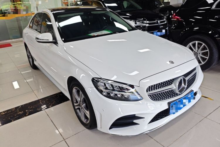 Used Mercedes-Benz C-Class 2021 C 260 L Sport Edition Front Right 45 Deg