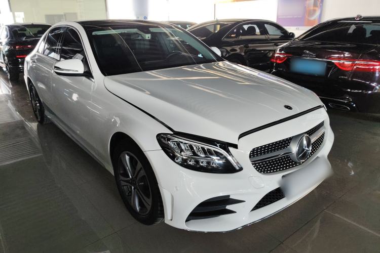 Used Mercedes-Benz C-Class 2021 C 260 L Sport Edition Front Right 45 Deg