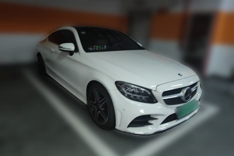 Used Mercedes-Benz C-Class 2021 C 260 Coupe Front Right 45 Deg