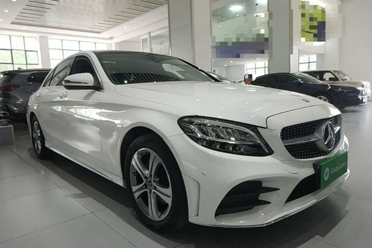 Used Mercedes-Benz C-Class 2021 C 260 L Sport Edition Front Right 45 Deg