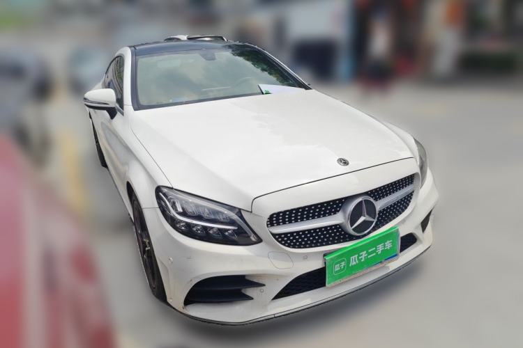 Used Mercedes-Benz C-Class 2021 C 260 Coupe Front Right 45 Deg
