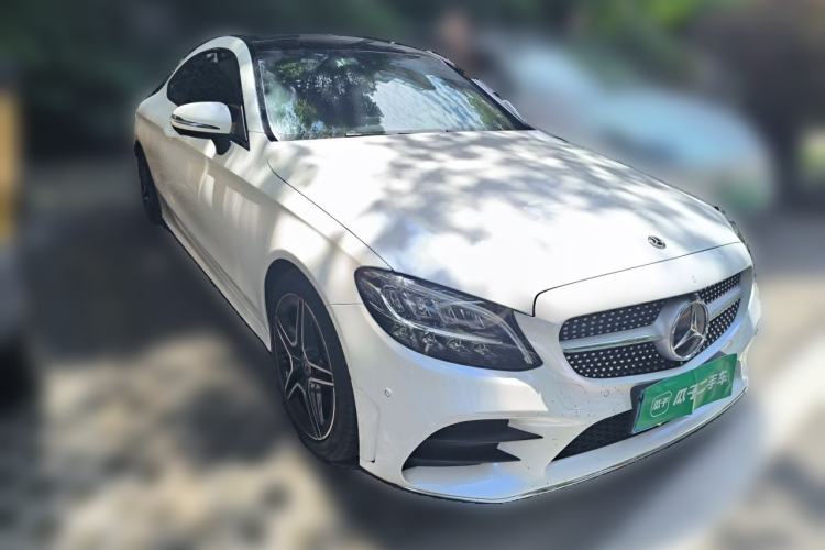 Used Mercedes-Benz C-Class 2021 C 260 Coupe Front Right 45 Deg