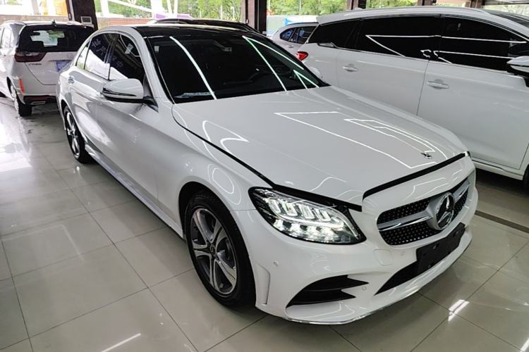 Used Mercedes-Benz C-Class 2021 C 260 L Sport Edition Front Right 45 Deg
