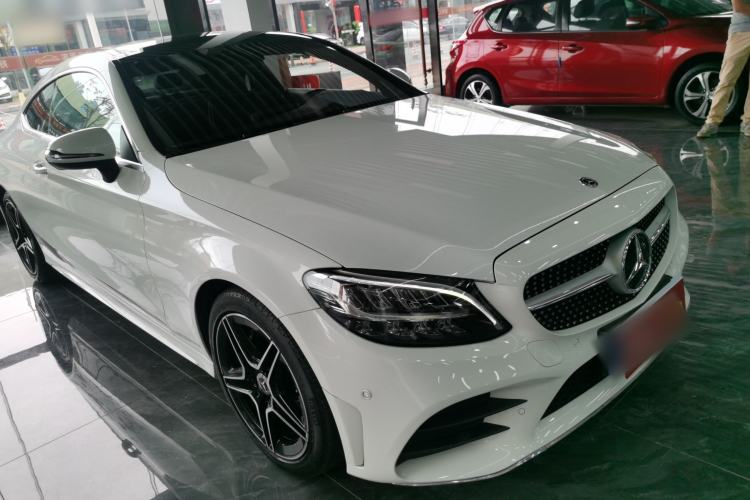 Used Mercedes-Benz C-Class 2021 C 260 Coupe Front Right 45 Deg