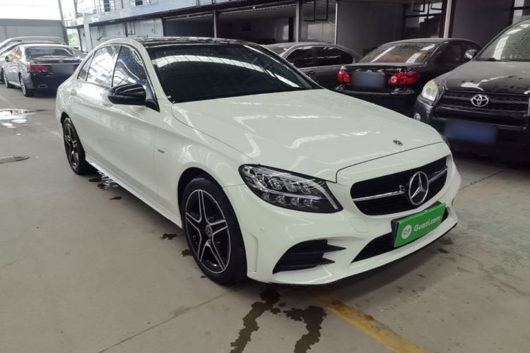 Used Mercedes-Benz C-Class 2021 C 260 L Sport Edition Star Collection Front Right 45 Deg