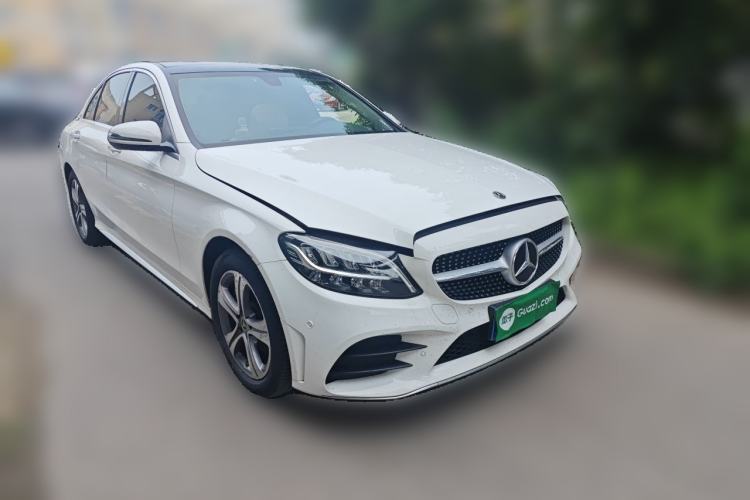 Used Mercedes-Benz C-Class 2021 C 260 L Sport Edition Front Right 45 Deg