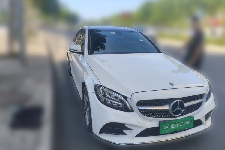Used Mercedes-Benz C-Class 2021 C 260 L Sport Edition Front Right 45 Deg
