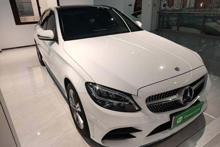 Used Mercedes-Benz C-Class 2021 C 260 L Sport Edition Front Right 45 Deg
