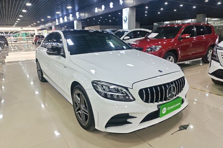 Used Mercedes-Benz C-Class 2021 C 260 L Sport Edition Star Collection Front Right 45 Deg