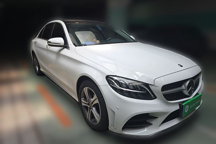 Used Mercedes-Benz C-Class 2021 C 260 L Sport Edition Front Right 45 Deg
